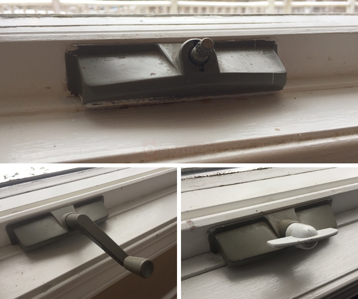 User submitted photos of a window operator.