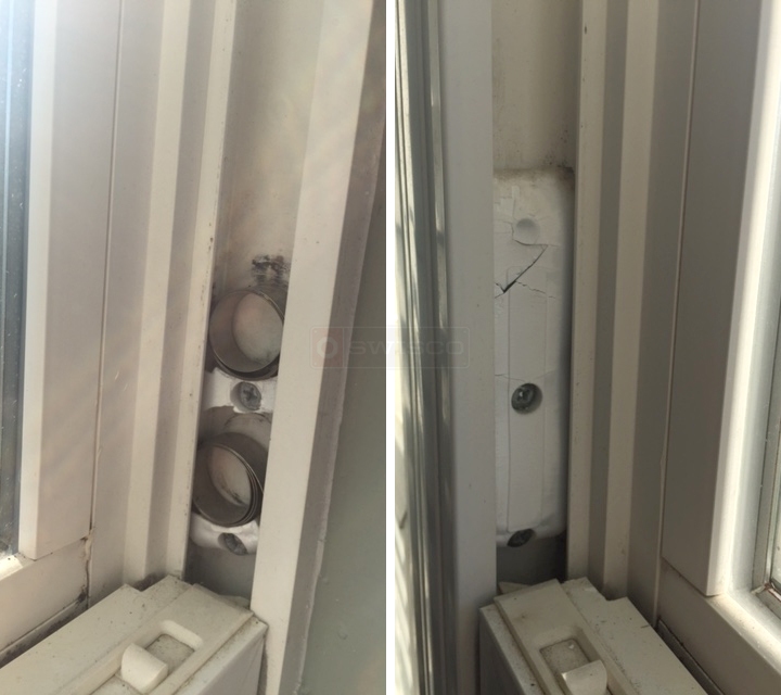 User submitted photos of a window balance.