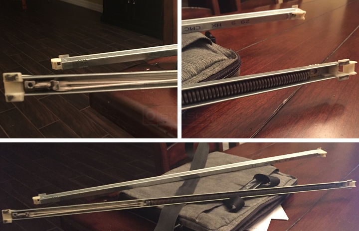 User submitted photos of a window balance.