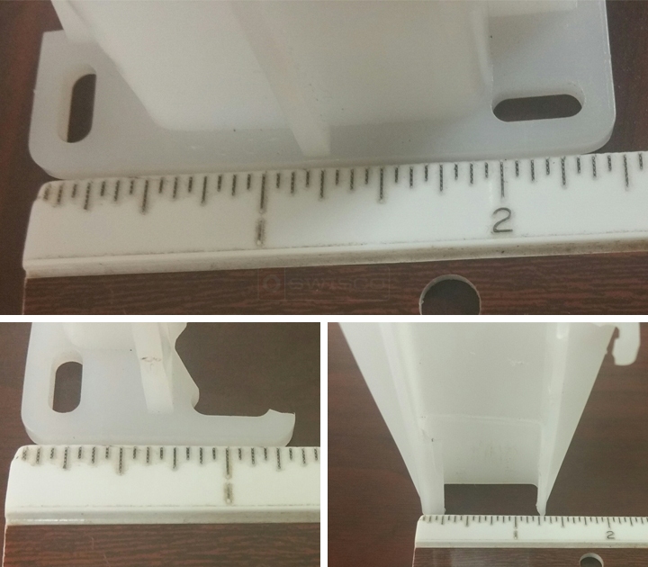 User submitted photos of drawer hardware.