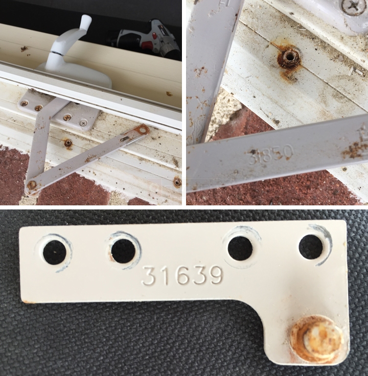 User submitted photos of a window operator.