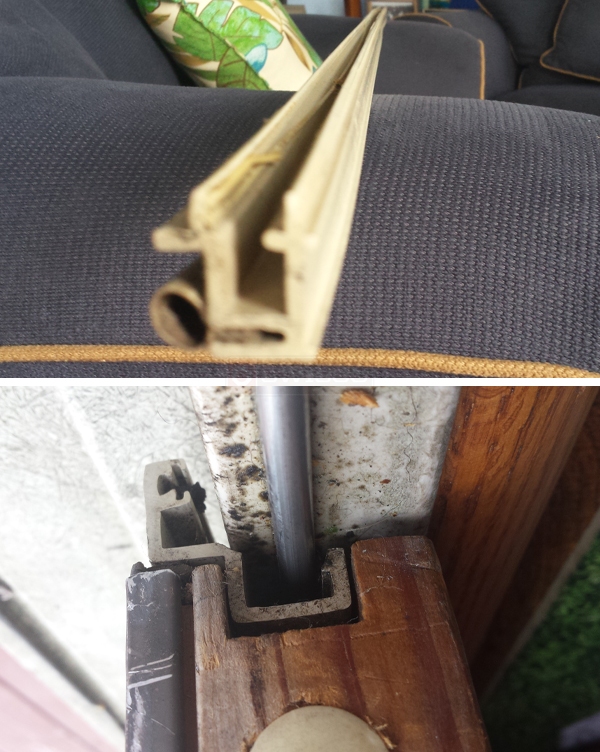 User submitted photos of window hardware.