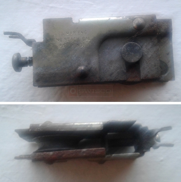 User submitted photos of a patio door roller.
