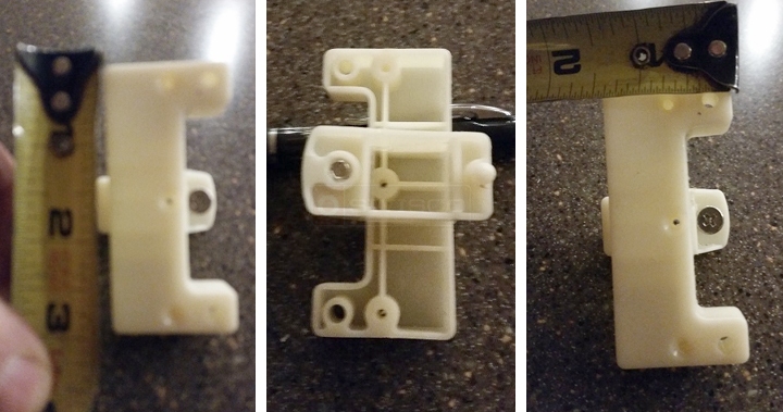 User submitted photos of drawer hardware.