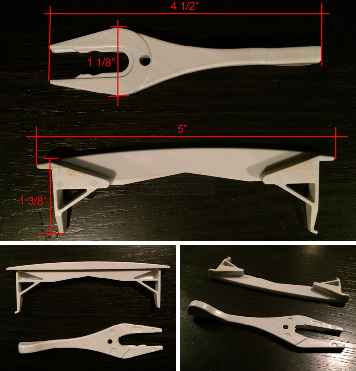 User submitted photos of window hardware.