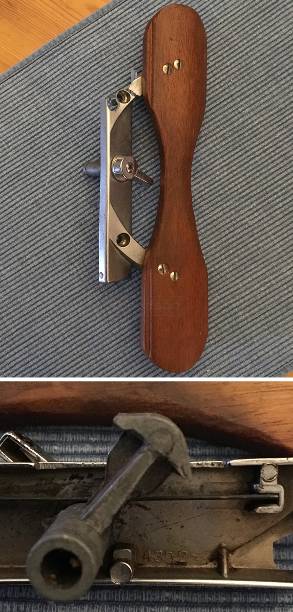 User submitted photos of patio door hardware.