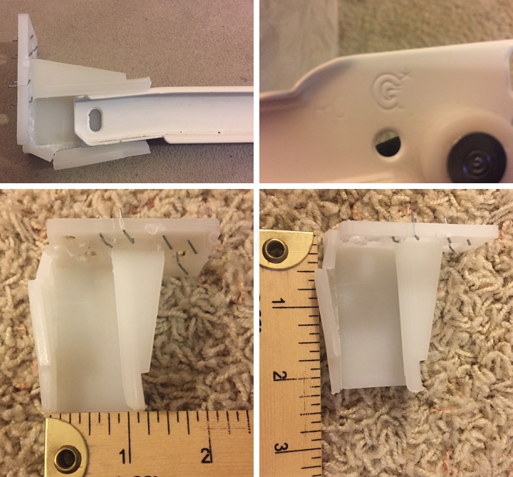 User submitted photos of drawer hardware.