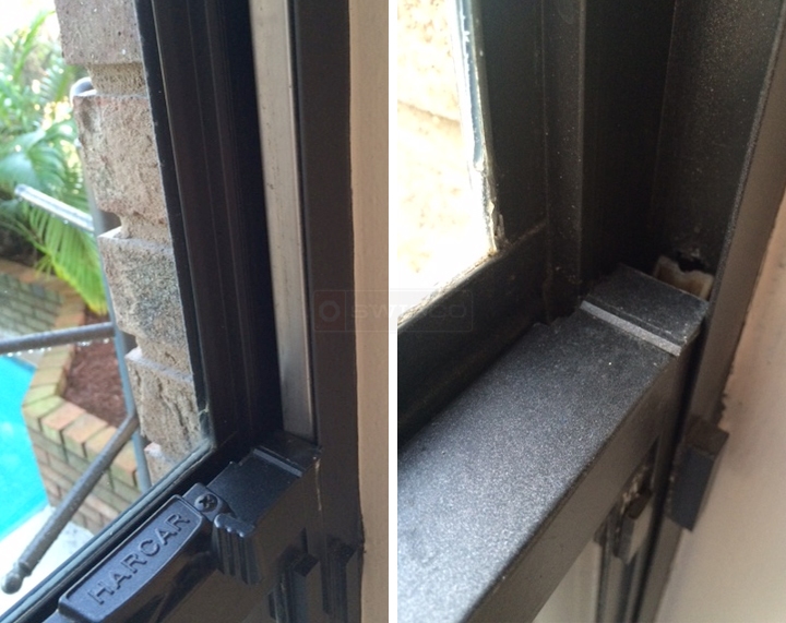 User submitted photos of window hardware.