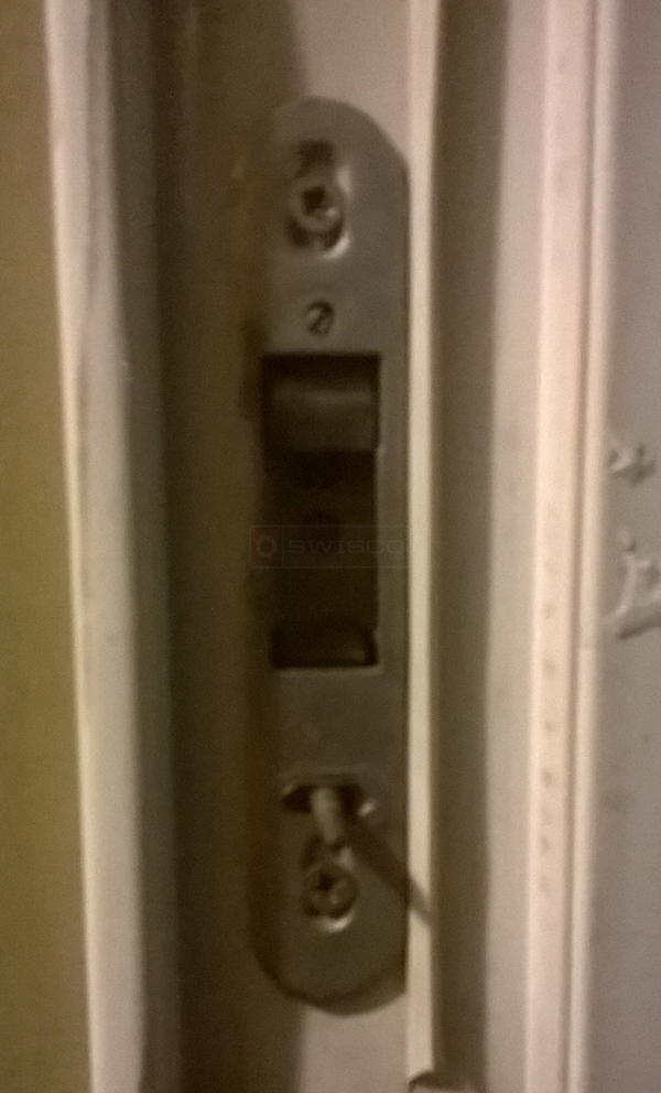 User submitted photos of patio door hardware.