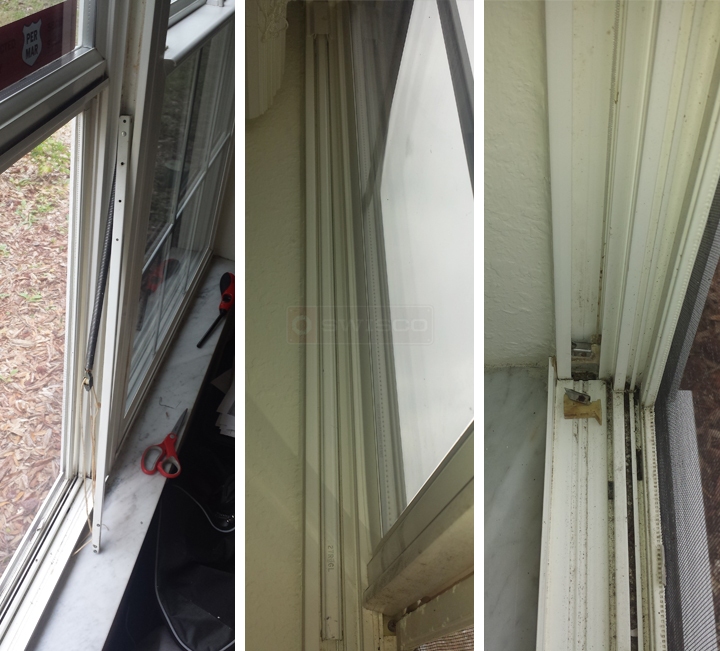 User submitted photos of a window balance.