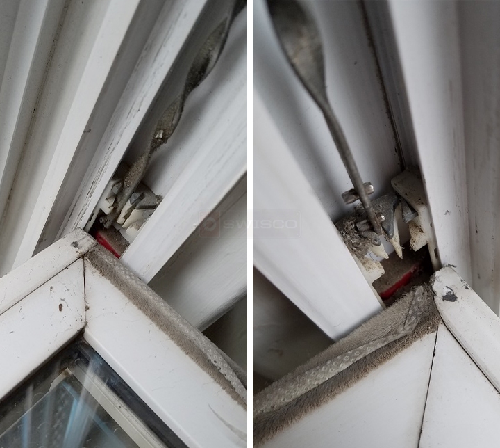User submitted photos of a window balance.