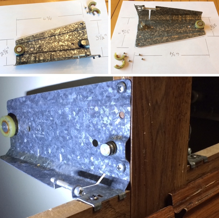 User submitted photos of drawer hardware.