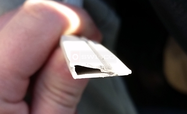 User submitted photos of window hardware.