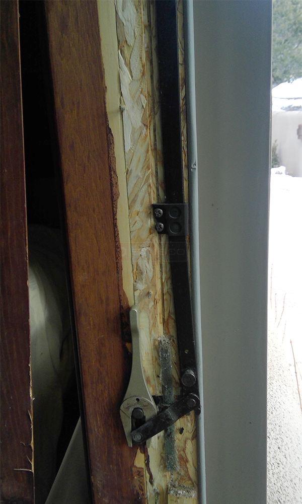 User submitted photos of window hardware.