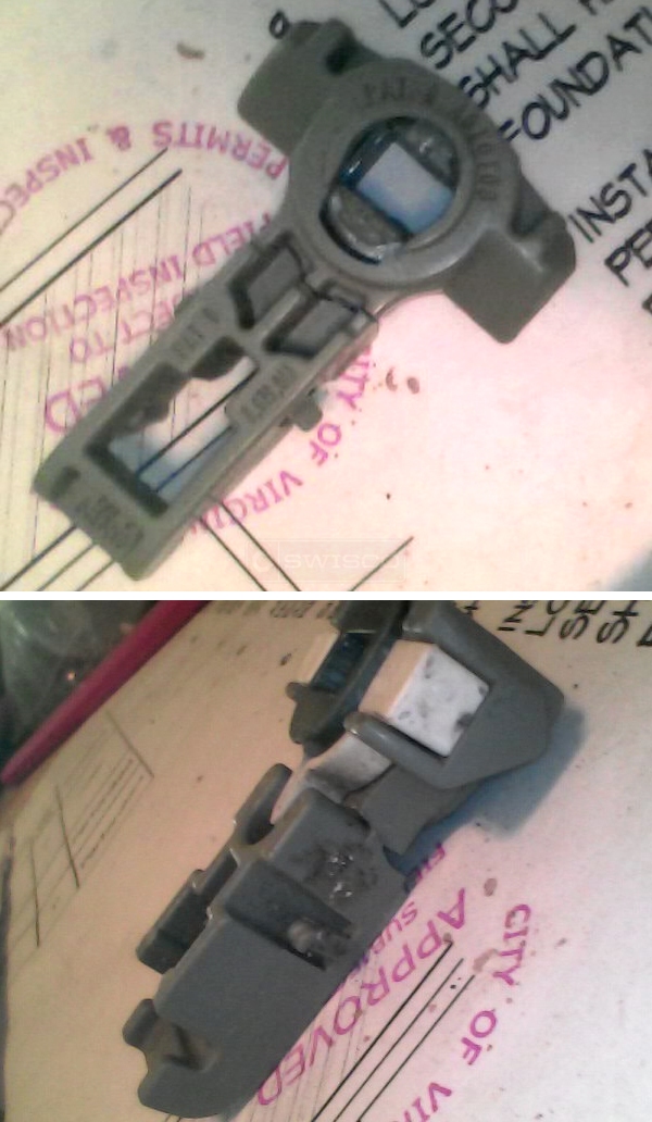 User submitted photos of window hardware.