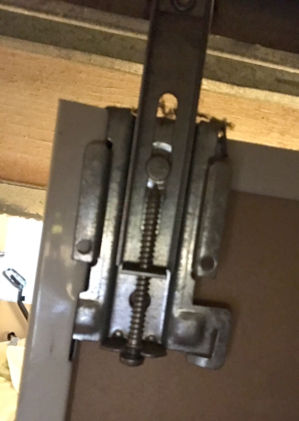 User submitted photos of closet hardware.