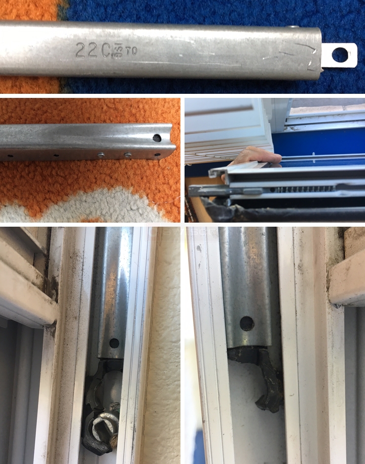 User submitted photos of a window balance.