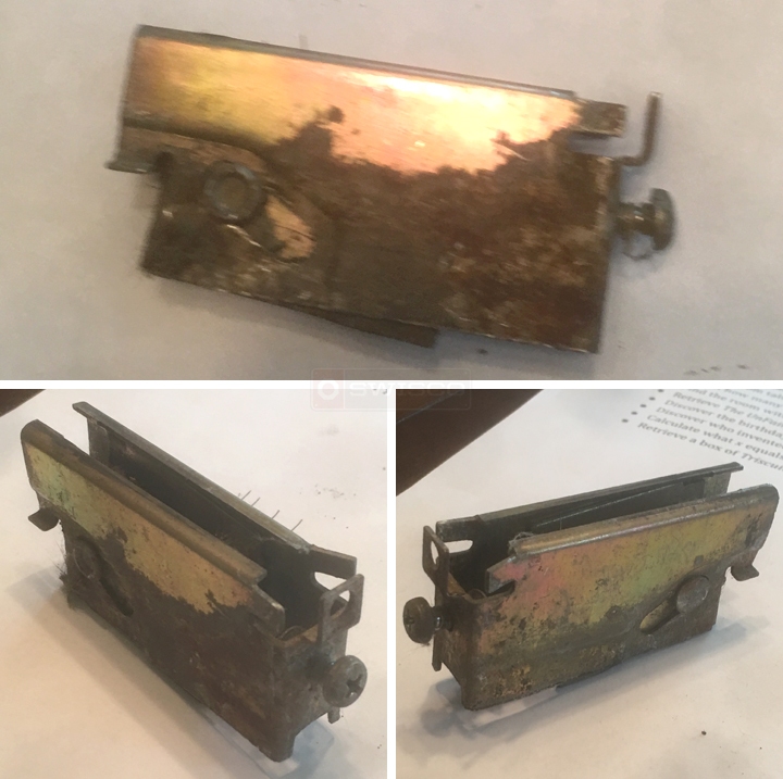 User submitted photos of a patio door roller.