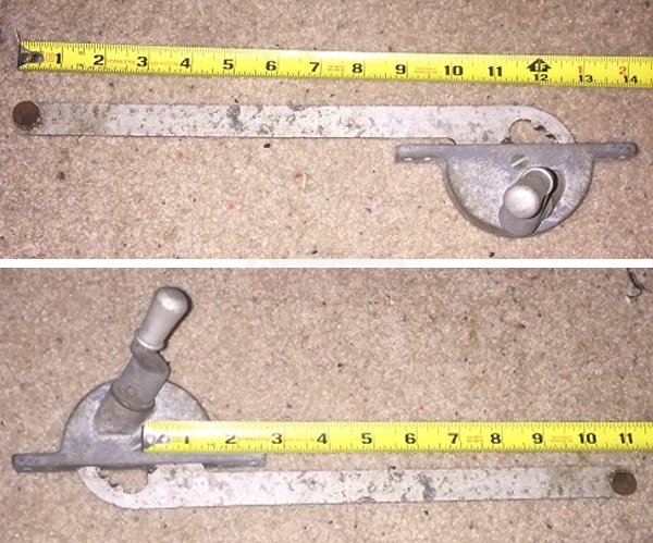 User submitted photos of a window operator.