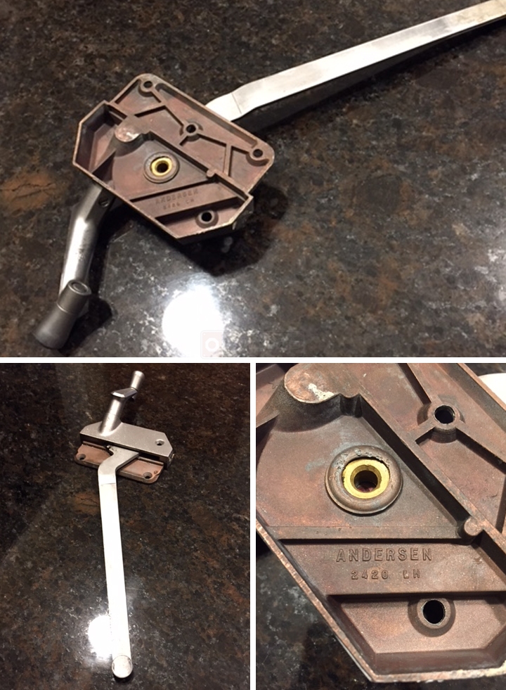 User submitted photos of a window operator.