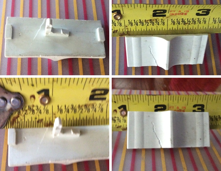User submitted photos of window hardware.