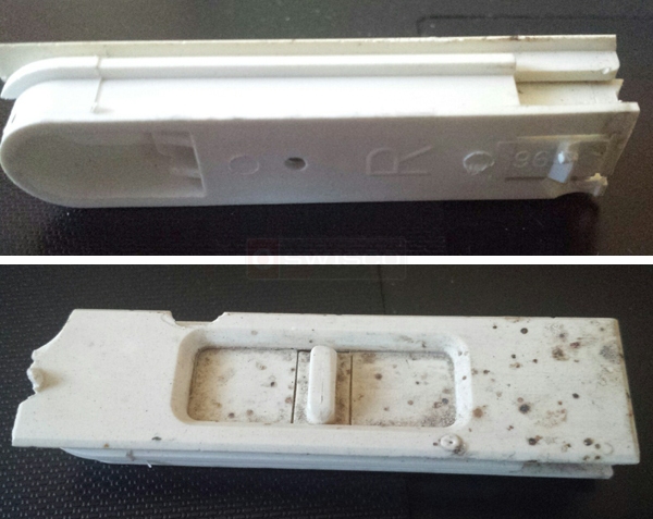 User submitted photos of a tilt latch.