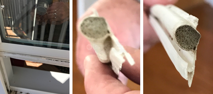 User submitted photos of weather seal.