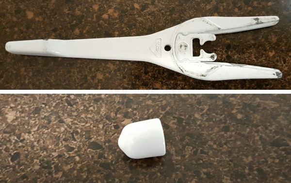 User submitted photos of window hardware.
