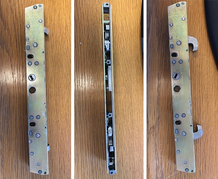 User submitted photos of a mortise lock.