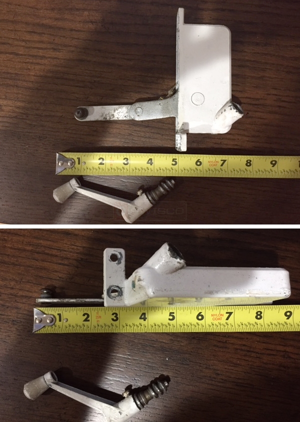 replacement of hand cranks for jalousie