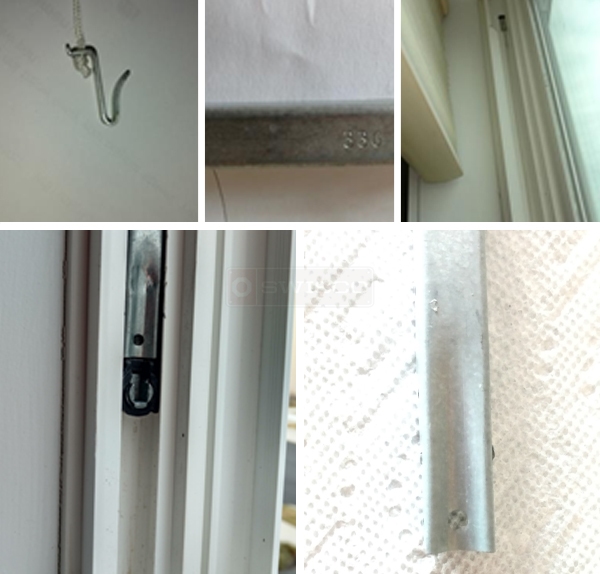 User submitted photos of a window balance.