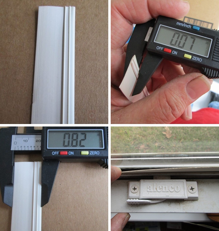 User submitted photos of window hardware.