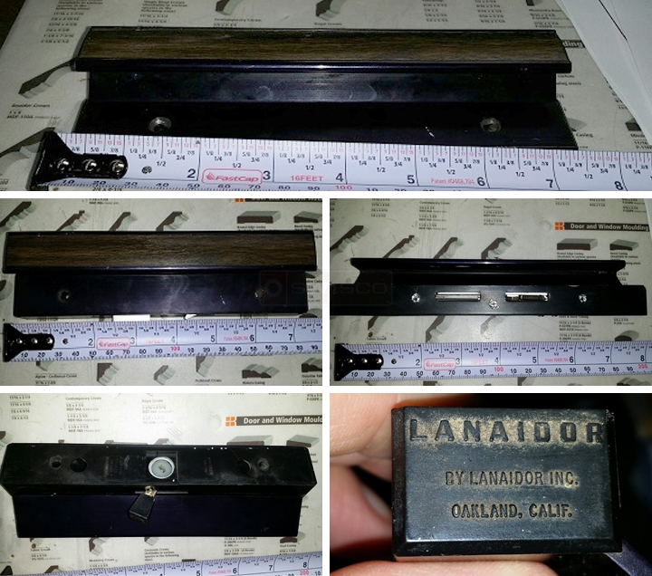 User submitted photos of patio door hardware.