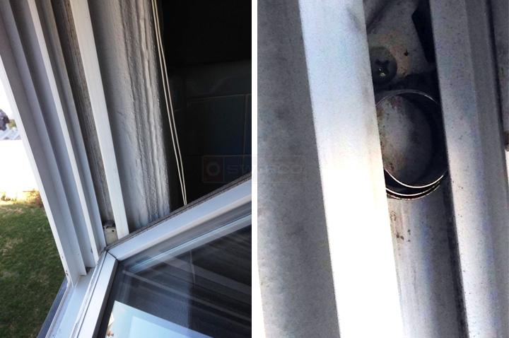 User submitted photos of window hardware.