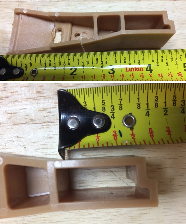 User submitted photos of drawer hardware.