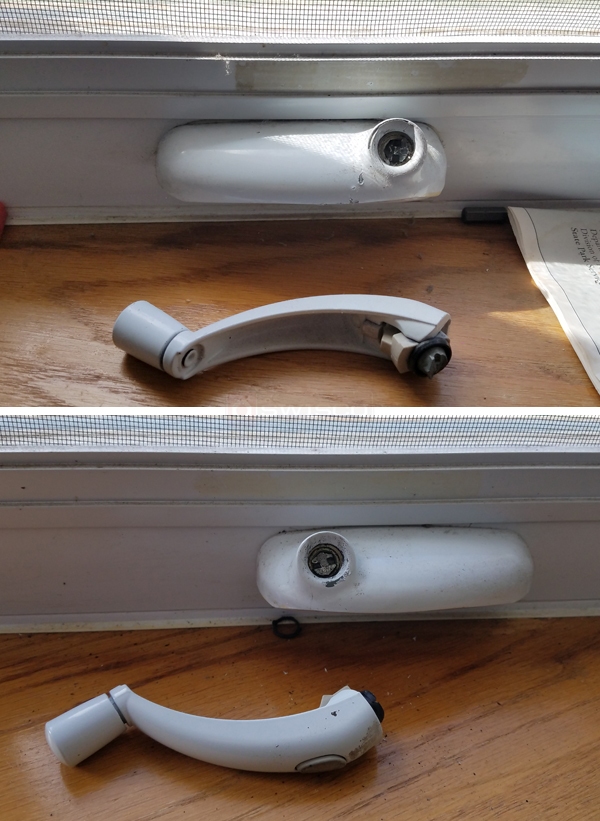 User submitted photos of a window operator.
