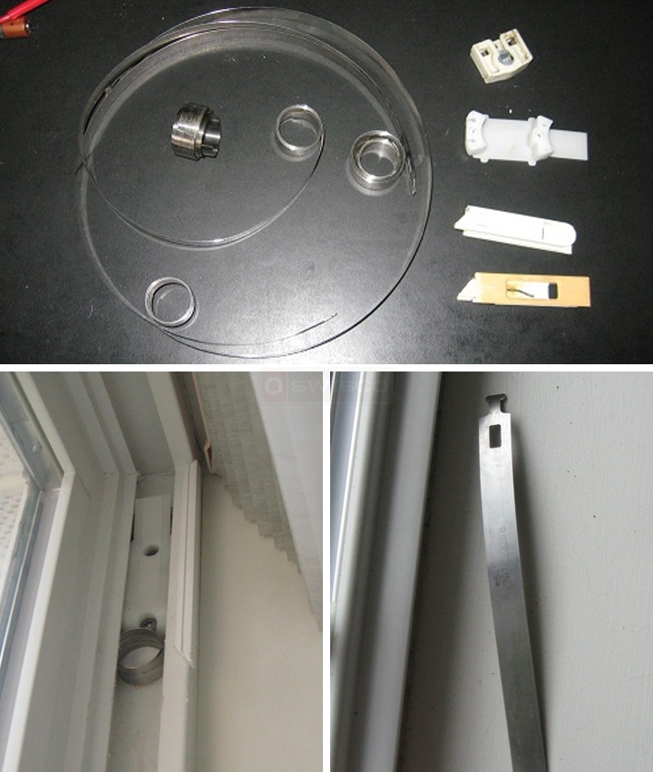 User submitted photos of a window balance.