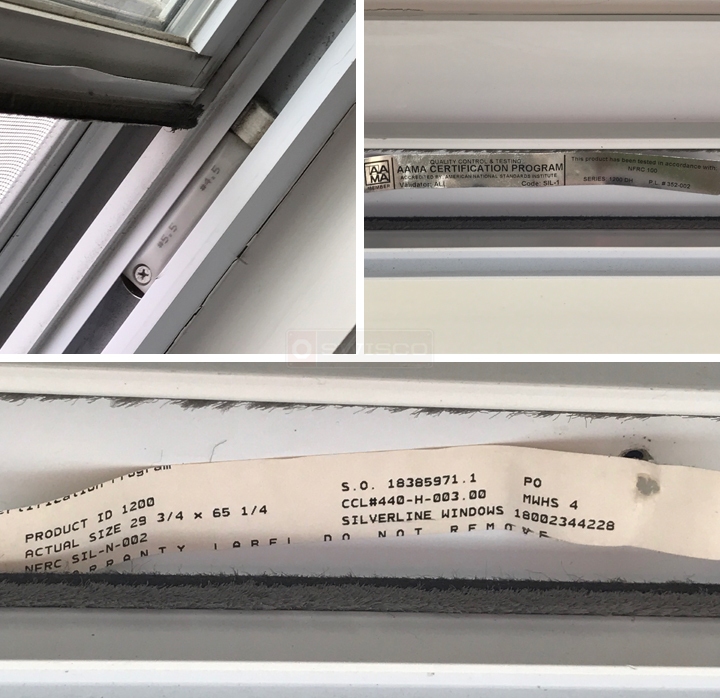 User submitted photos of window hardware.