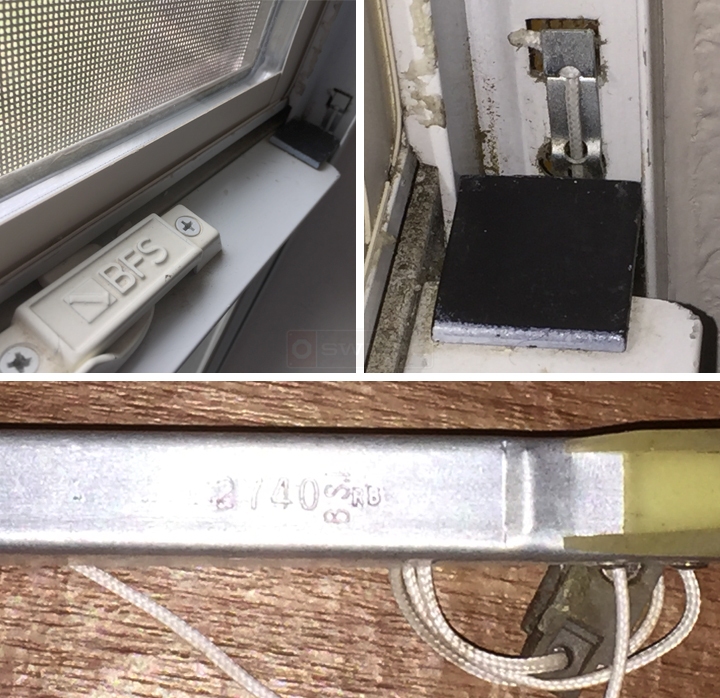 User submitted photos of a window balance.