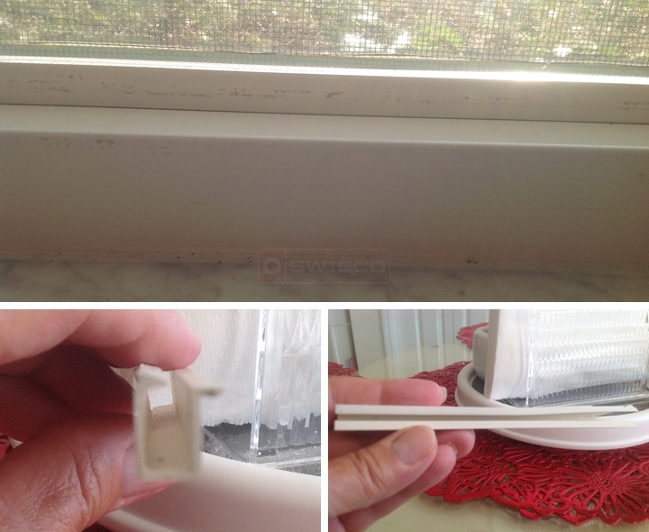 User submitted photos of snap-in glazing.