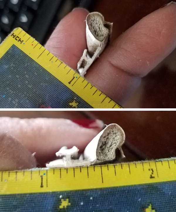 User submitted photos of bubble seal.