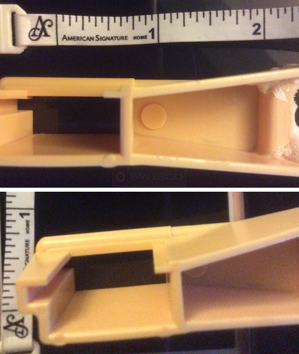 User submitted photos of drawer hardware.