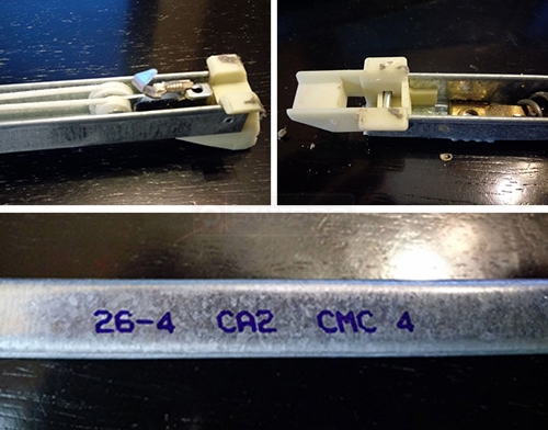 User submitted photos of a window balance.