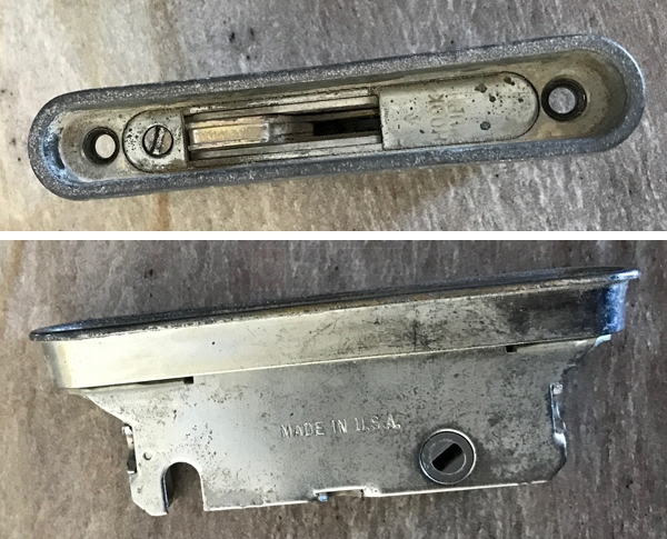 User submitted photos of a mortise lock.