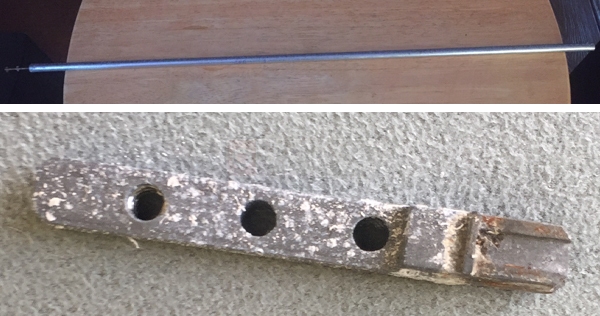 User submitted photos of window hardware.