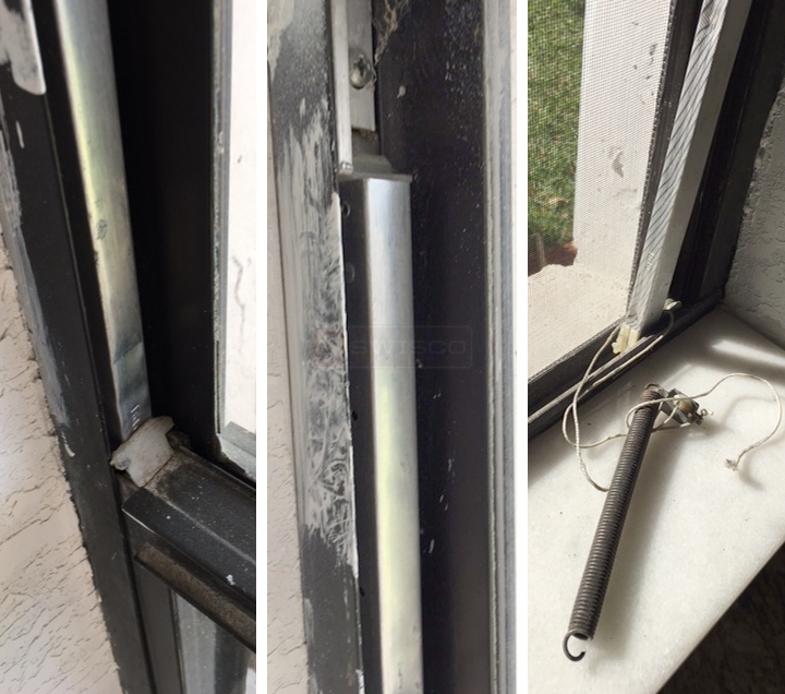 User submitted photos of a window balance.