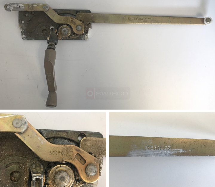 User submitted photos of a window operator.
