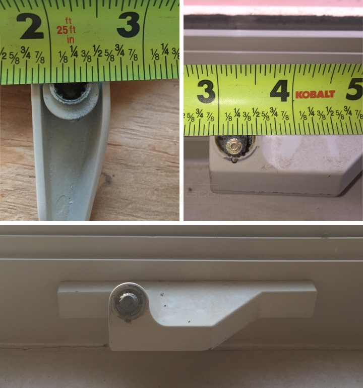 User submitted photos of a window operator.