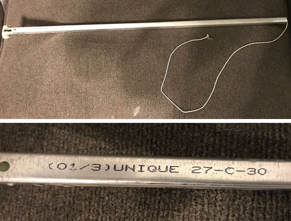 User submitted photos of a window balance.