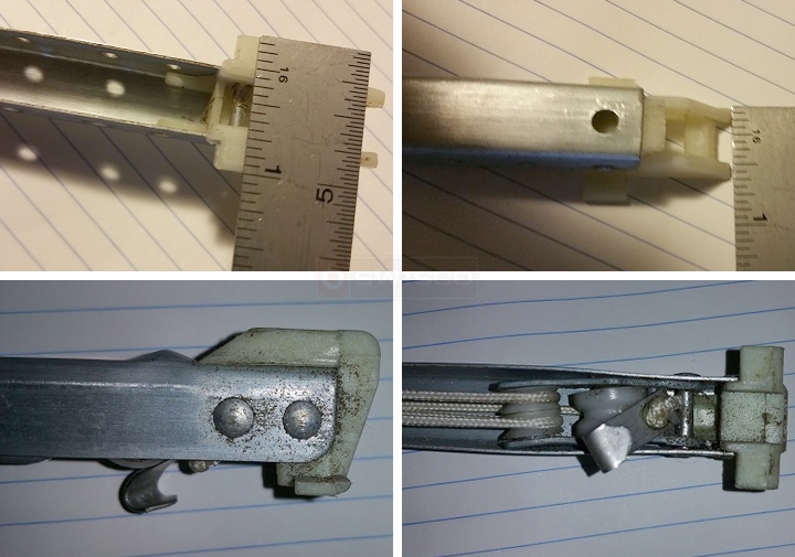 User submitted photos of a window balance.